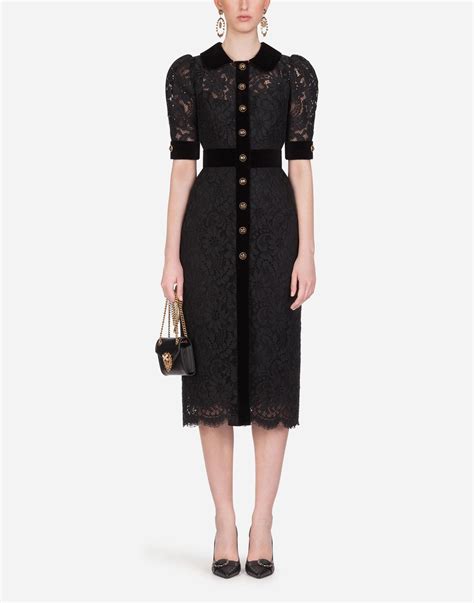 black dress dolce & gabbana|dolce & gabbana dresses.